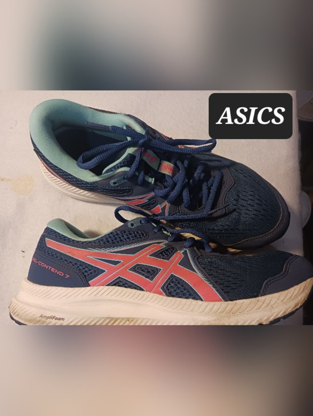 ASICS Womens Running Sneakers Shoes Size 10